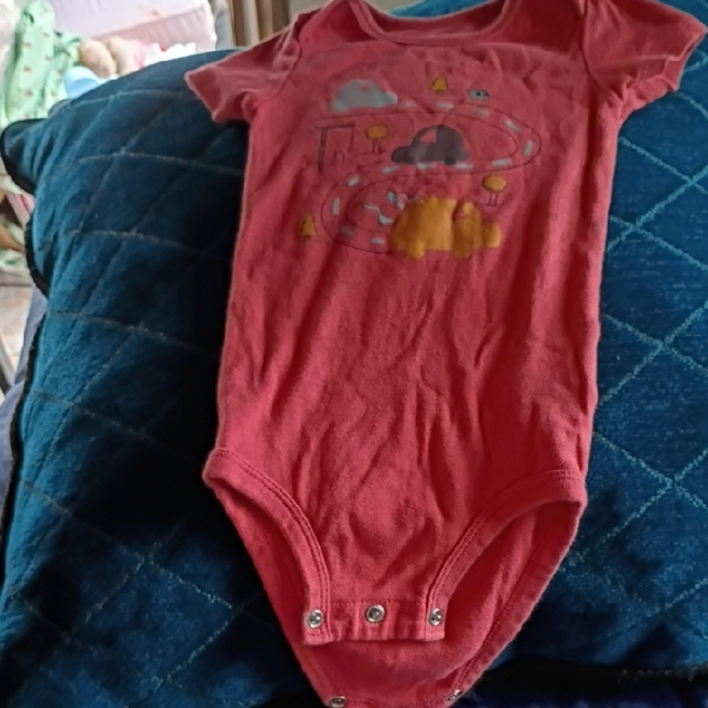 Carter's Pink Adventure Bodysuit